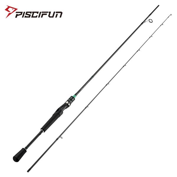 

piscifun serpent fishing rod spinning 2m 2.2m m ml im7 toray carbon fiber fuji guides tournament level fishing tackle