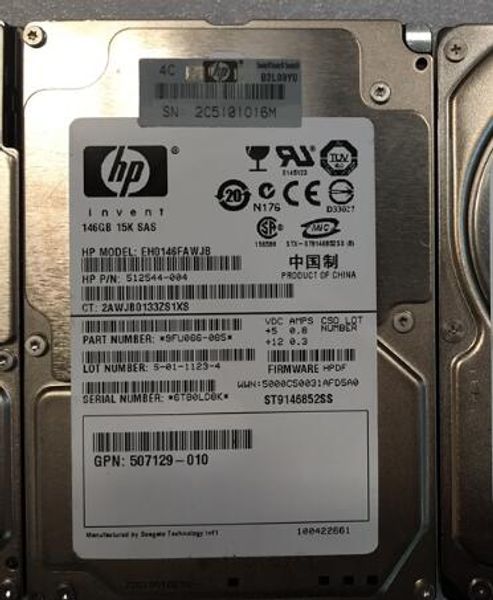 HP DG146BB976 ST9146802SS 146 GB SAS 10K SAS 2,5-Zoll-Serverfestplatte mit 432320-001
