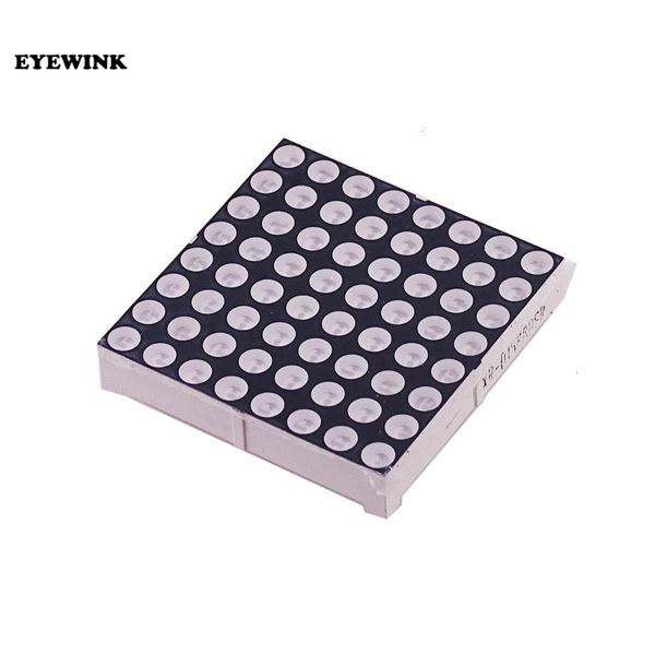 

50pcs 8x8 8*8 mini dot matrix led display red common anode digital tube 16-pin 20mmx20mm 1.9mm diy electronic kit