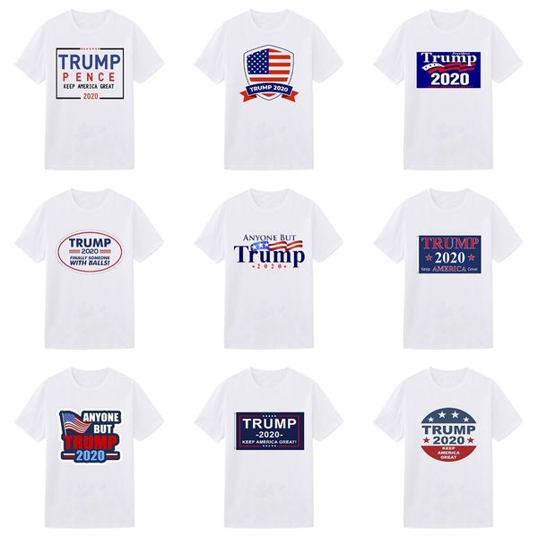 

classic mens designer trump t-shirts big air letter brand o-neck tees basketball pullover short sleeve fashion brand blouses casual sport b1, White;black