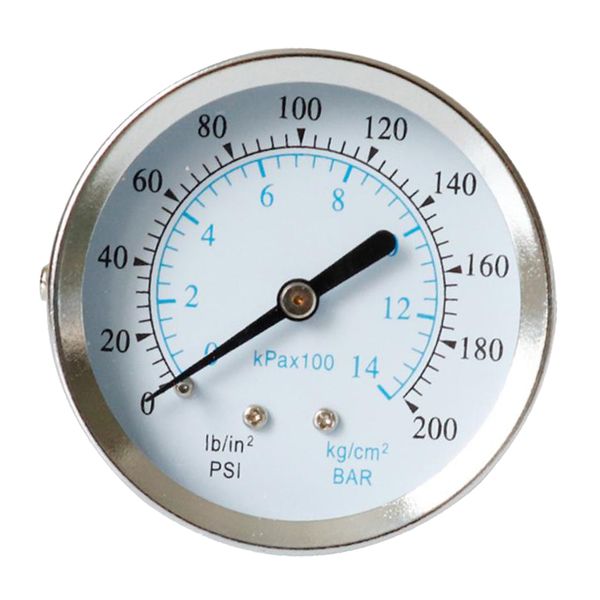 

metal radial pressure gauge for air compressor ts-y40z8 0-200psi