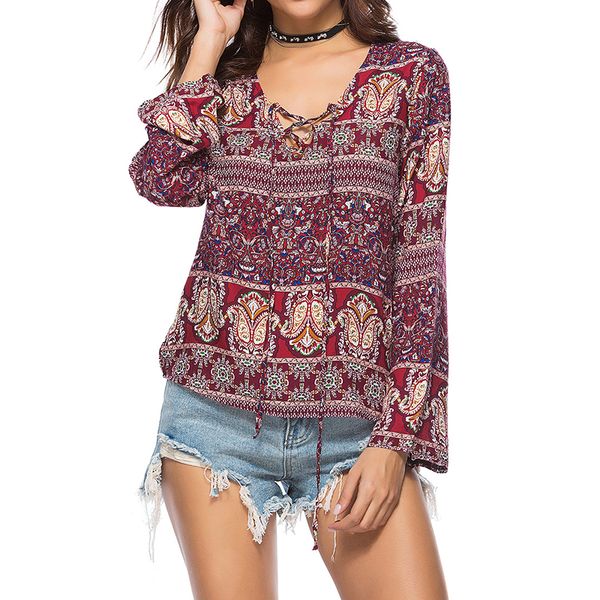 blusa boho