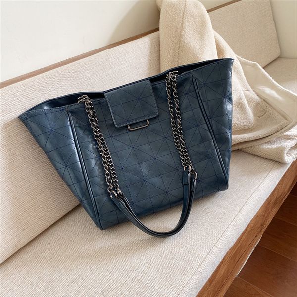 

2019 Large Ladies Shoulder Plaid Women Purse tote bags women fashion Ladies shoulder Cross body Purse daidai/11