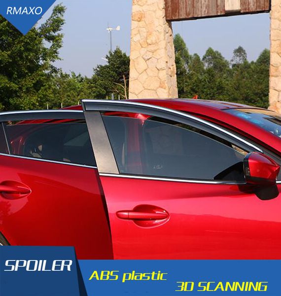 

for mazda3 axela window visor vent shades sun rain deflector guard for mazda3 axela auto accessories 4pcs/set 2014-2016
