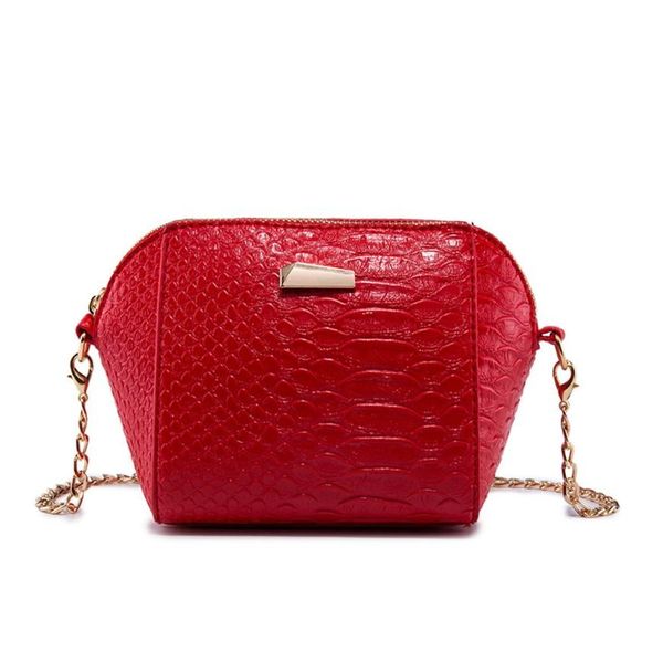 

women handbags fashion pu leather crocodile grain crossbody bag large capacity design for coin phone sac a main femme #y