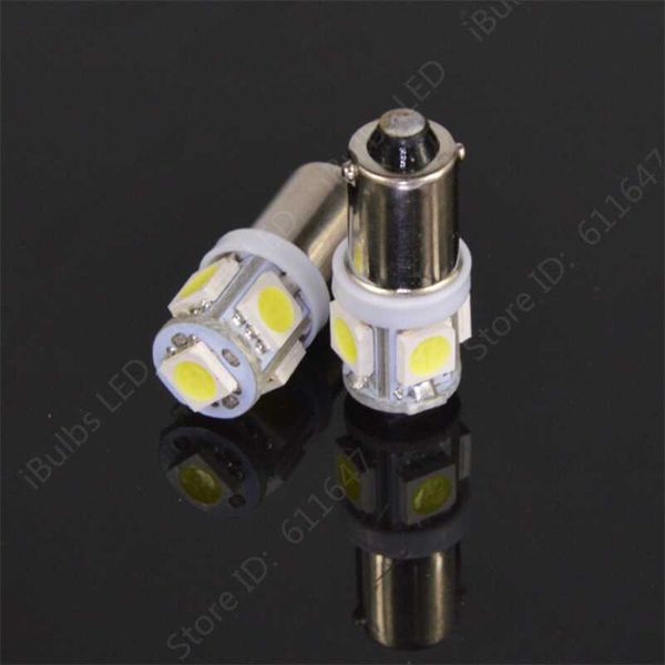 

10pcs ba9s 434 t4w 5 led smd h6w car auto interior reading lights dome lamp dc 12v