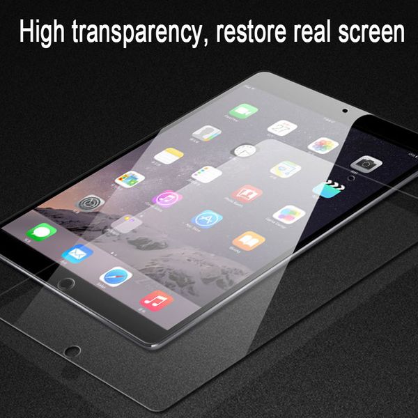 

9h tempered glass for ipad 10.2 2019 2.5d tablet screen protector for ipad pro 11 air 2 3 mini 5 4 3 2 2017 2018 protective film new
