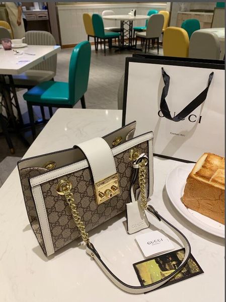 

classic 2020 designer ladies handbag flower ladies wild handbag leather shoulder bag messenger bag backpack wallet chain bag