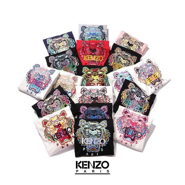 

18 color tiger de igner weat hirt men top tiger head letter weat hirt men clothing t hirt kenz o women hoodie, Black