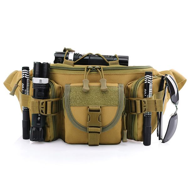 

waterproof tactical sports bag waist fanny pack hiking fishing camping sport hunting waist bags belt pockets