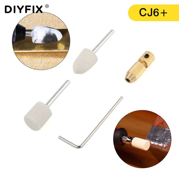 

oca glue cleaning removing wool head for cj6+ glass touch sceen polishing head no hurt lcd oca adhesive remover clean tool