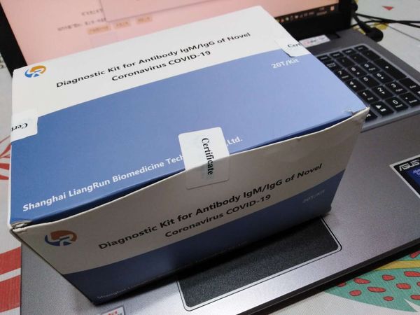 

easy for used in house and home pack 20 pcs / box nucleic acid detection diagnostic kit for antibody igm/igg to covi-19