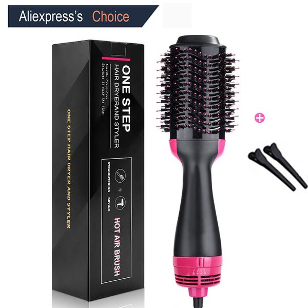 

chjpro professional one step blow hair dryer brush volumizer 2 in 1 straightener and curler air magic curly curling iron
