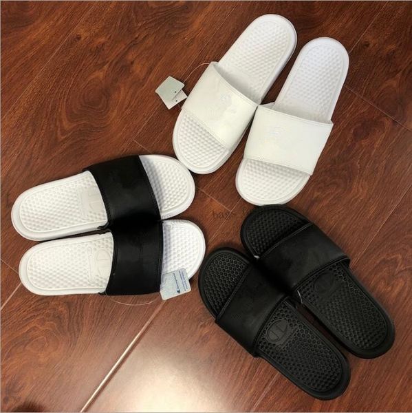 

brand designer shoes men slippers high quallity anti-slip home slippers summer beach slippers soft couple scuffs indoor sandals size 40-45, Black