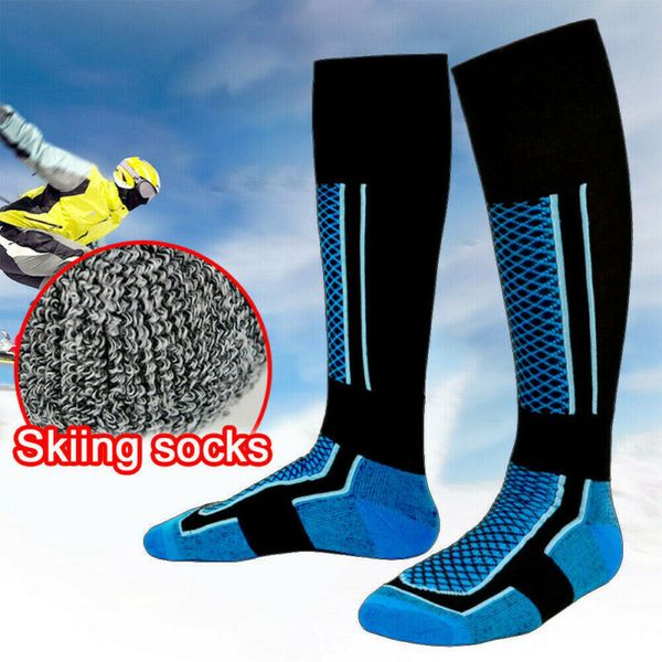 

Outdoor Men Thick Cotton Sports Socks Thermal Winter Warm Ski Long Hiking Snow Socks