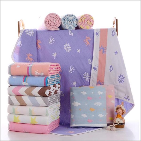 

baby bath towels newborn swadding blankets kids swaddles wraps cotton soft quilt fashion nursery bedding parisarc robes p props b4435