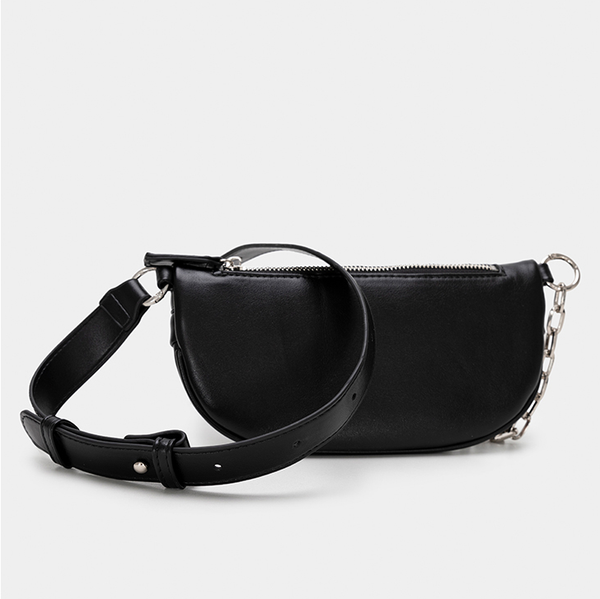 

fashion women messenger pu leather bag chain saddle one shoulder cute bag girl cross body black ghkio9w