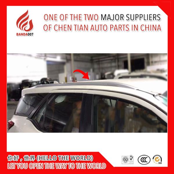 

silver color aluminium alloy screw install side rail bar roof rack for fortuner fortuner 2017 2018 17 18