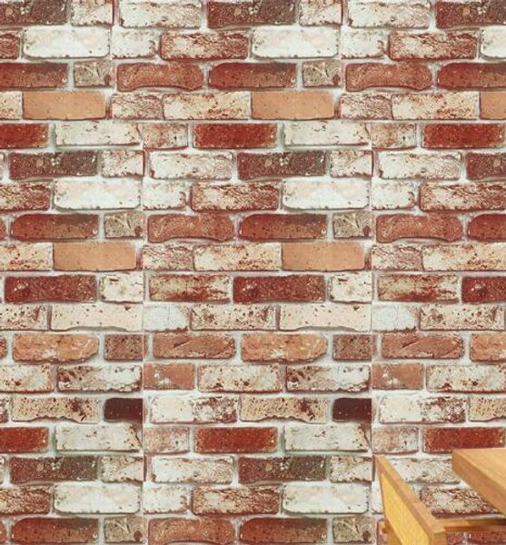 45cm Retro Color Brick Wallpaper Bedroom Living Room Wall Environmental Protection Decorative Wallpaper Stickers Creative Fashion Buy Wall Stickers