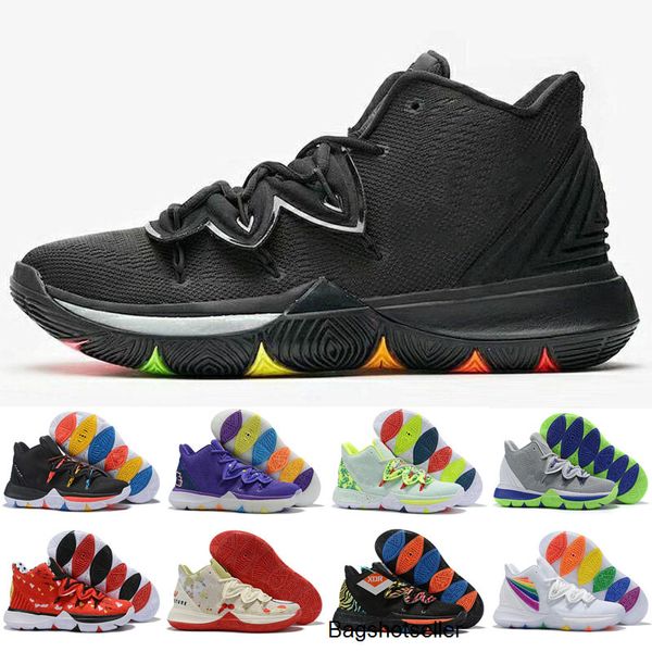 

kyrie 5 pe kids men basketball shoes irving 5s ikhet bhm cny bred taco ikhet black magic galaxy mens trainer sports sneakers shoes