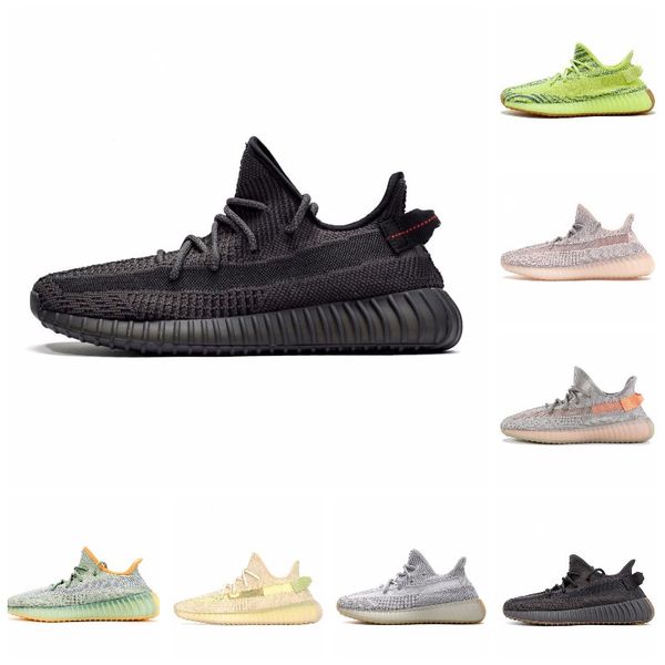 

kanye west static running shoes new israfil cinder desert sage earth tail light zebra womens mens trainers sneakers size 13 luxky j#006607