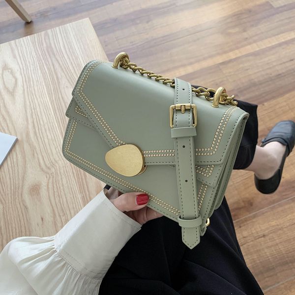 

chain bag messenger niche texture small bag foreign wild female 2020 new small