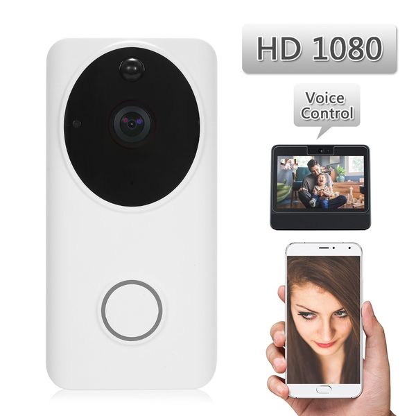 Wifi Smart Wireless Video Door Phone Doorbell Hd 1080p Visual