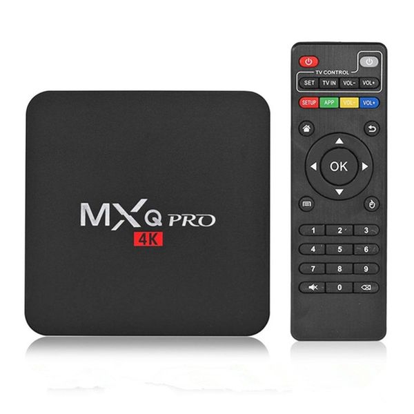 

1GB + 8GB MXQ Pro 4k Android TV Box Allwinner H3 Quad Core Android 7.1 Smart TV BOX PK TX3 Mini X96 MINI