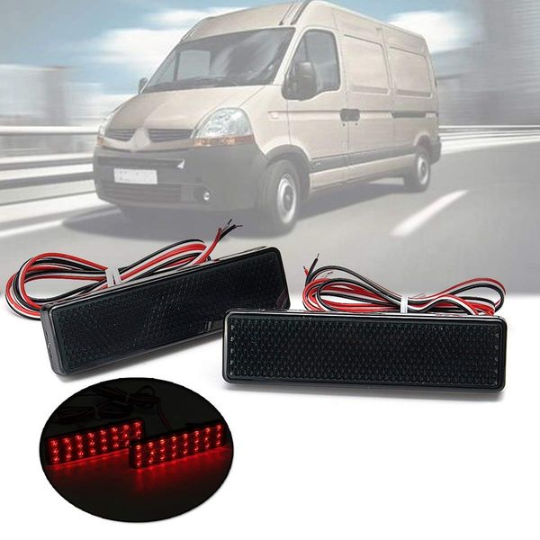

lens led bumper reflector tail lights for vauxhall vivaro movano for primastar trafic master rake lights