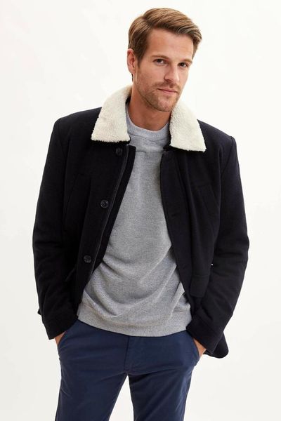

defacto man coat/parka-l2429az19wn, Black