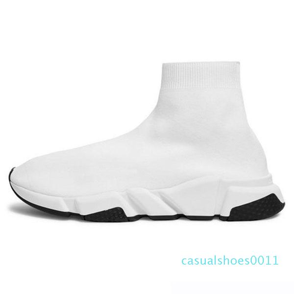 

trainers tripler black speed trainer luxury designer womens casual shoes glitter brand sneakers socks runners mens sock c11