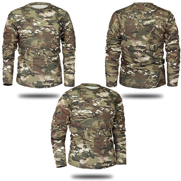 

casual mege brand clothing new autumn spring men long sleeve tactical camouflage t -shirt camisa masculina military army shirt elegant, White;black