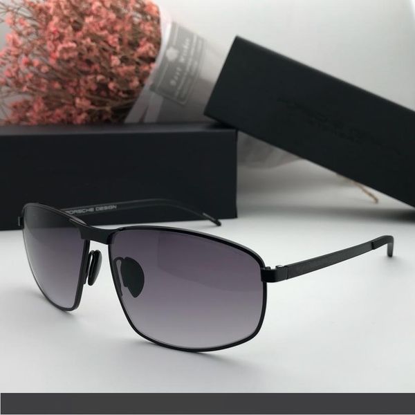 

designed sunglasses - new 2019 model p865 polarized sunglasses for men size62-13-140 with box, White;black