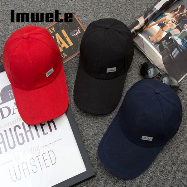 

imwete travel bend along baseball cap sunshine sunshade men or women outdoor sports cap, Blue;gray