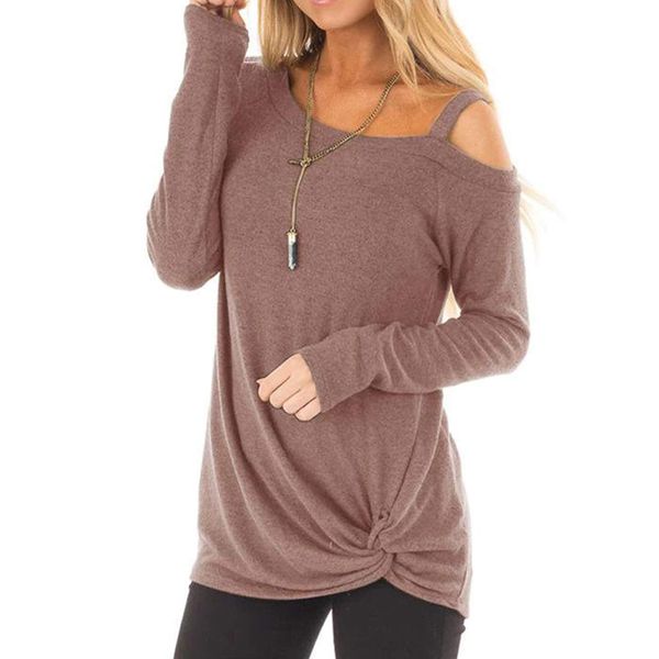 

new womens and blouses vintage long sleeve blouse 2018 women clothes korean tunic one shoulder ladies fashion clothing, White