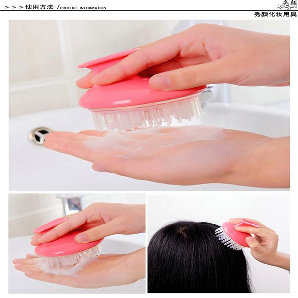 

scalp shampoo brush head kandy the brainiac rejuvenating scalp massager gym blue siliscrub review scalp shampoo ijksf, Silver