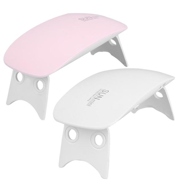 

6w mini portable led sunlight uv led lamp nail gryer with usb cable for 45s/60s timer setting