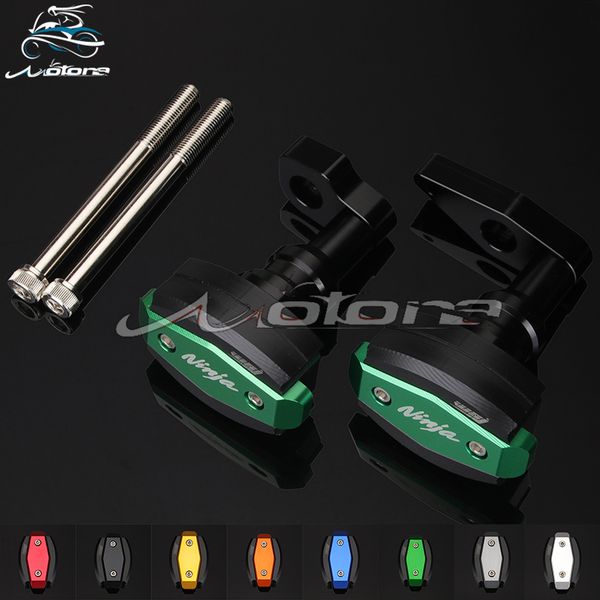 

cnc crash pad frame slider protection guard for er6f er6n er-6f er-6n 2012 2013 2014 2015 2016 12 13 14 15 16