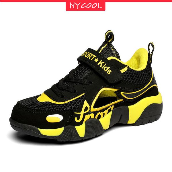 

nycool summer mesh kids sneakers boy sport shoes pupil junior footwear children casual running shoes outdoor walking waterproof