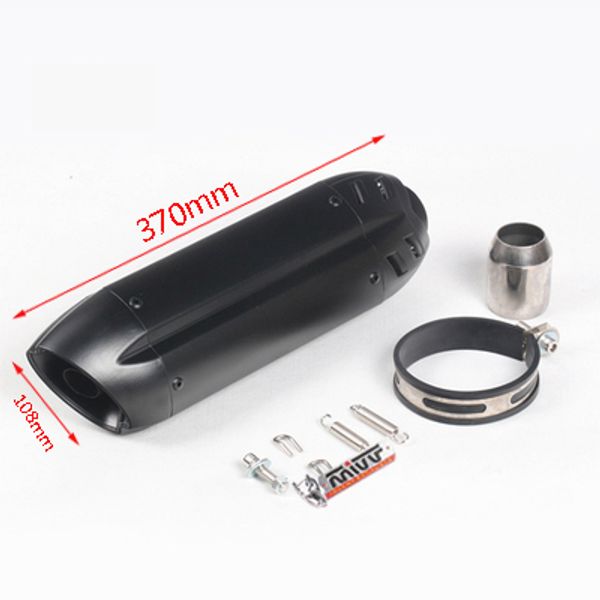 

51mm motorcycle exhaust mivv muffler pipe escape moto gy6 scooter pit dirt bike pipe for er6n sv650 crf 230 z800 mt07