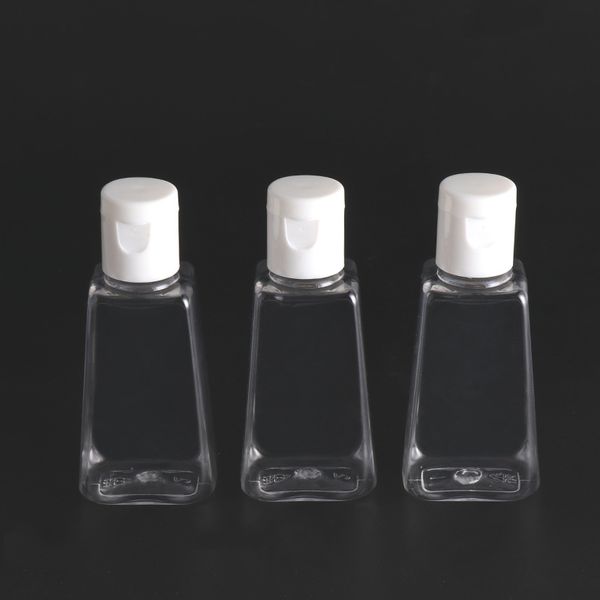 

30 ml spray bottle pet disposable hand sanitizer bottle trapezoidal bottle alcohol disinfection portabled disinfection spot dhl mylovethome