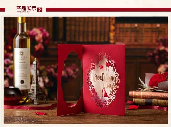 

мода приглашение на брак 2020 свадебных приглашения творческой сети красного человека на заказ приглашение китай windbelt конверт