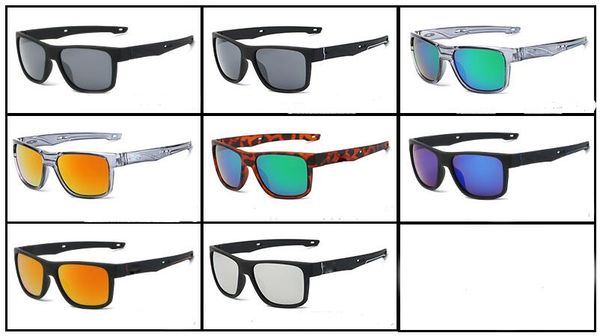 

brand sunglasses for men and women shades sun glasses women reflective coating square sun glasses man 8 colors sun glasses, White;black