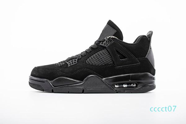 

2019 new 4 black cat men basketball shoes 4s black light graphite mens designer sneakers 308497-002 with box size 8-13 ct7
