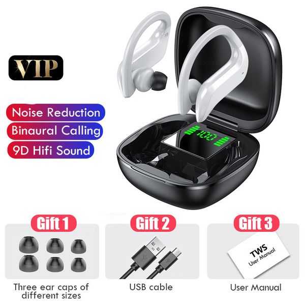 

2020 wireless bluetooth earphone sports waterproof wireless bluetooth touch control headphones tws earbuds headsets with microphone