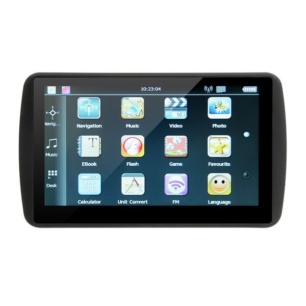 

799 7-inch 8gb rom+128m tft-lcd display gps navigator 800*480 capacitive touch screen gps navigation for car truck