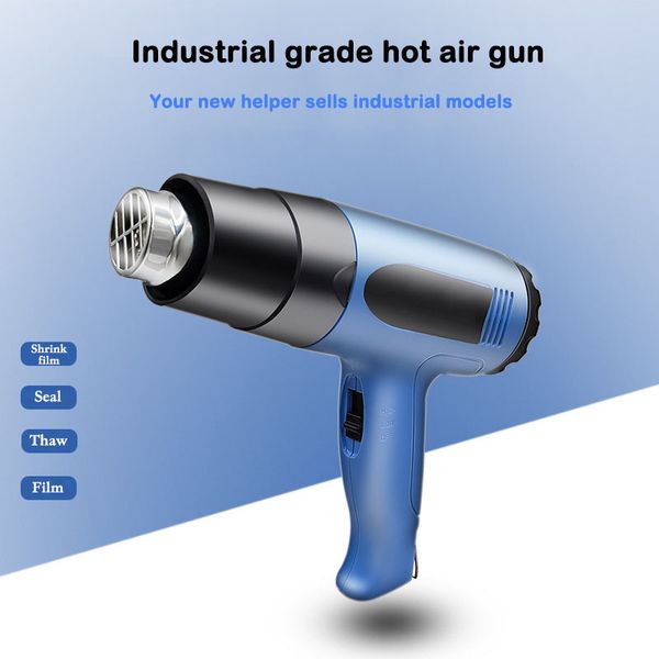 

industrial thermostat handheld air gun 1600w stepless thermostat air gun can weld various plastics 220v jf-1601