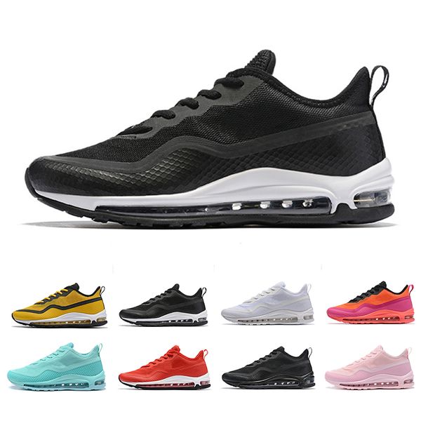 

High quality Orange sequent Men women Running Shoes Pink Triple Black Yellow Outdoor Training Sports Mens Trainers Zapatos Sneakers 36-45