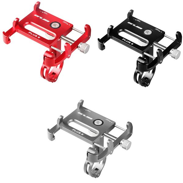 

gub plus 9 phone mount bicycle handlebar 55-100mm adjustable rotation holder bracket