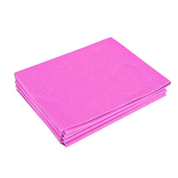 

yoga mats indoor sports body shaping folding portable mat home gym pilates pad exercise non slip 4mm extra large thin fitness